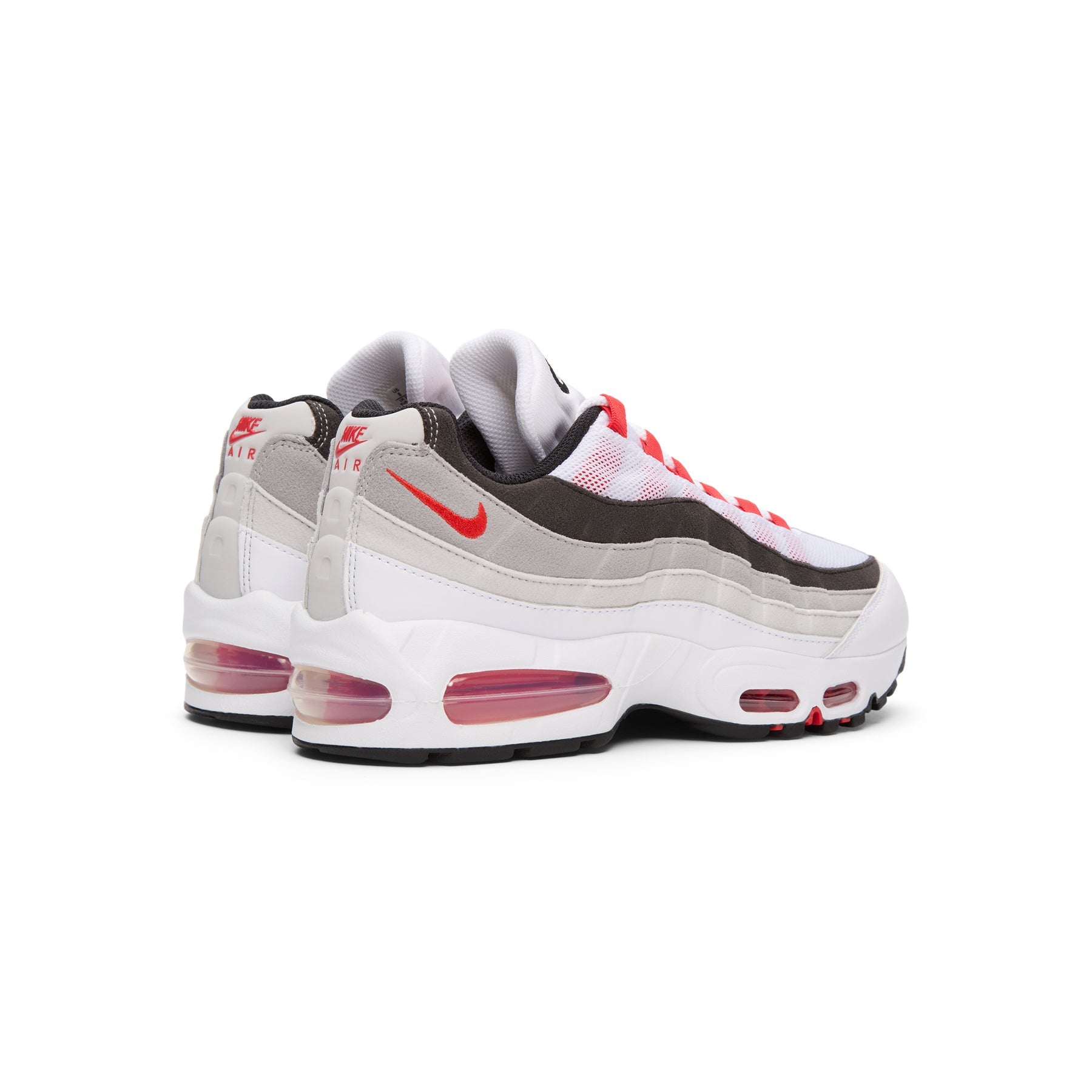 Nike Air Max 95 Big Bubble Premium (White/Comet Red-Neutral Grey-Medium Grey)