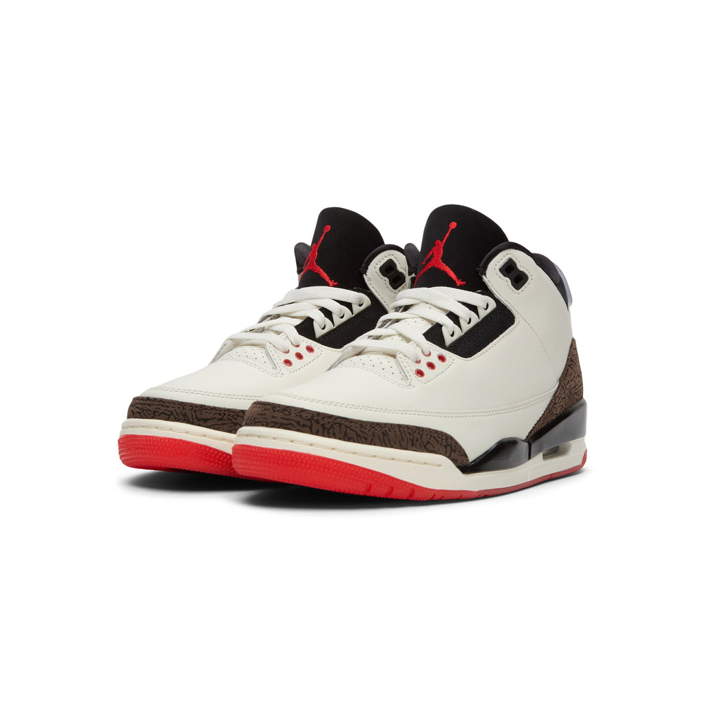 Air Jordan 3 Retro "World's Best Dad" GS (Sail/Black-University Red-Pale Ivory)