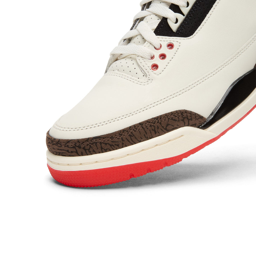 Air Jordan 3 Retro "World's Best Dad" GS (Sail/Black-University Red-Pale Ivory)