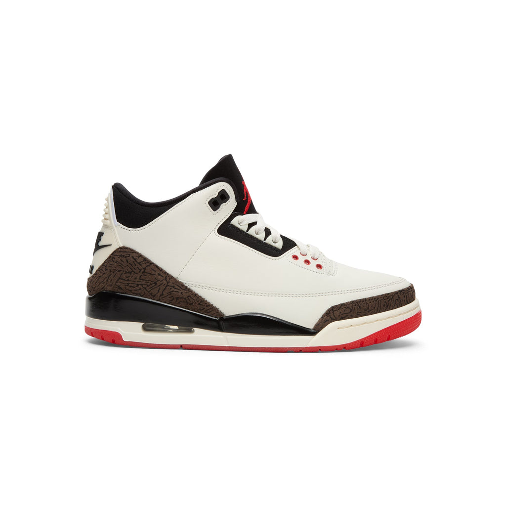 Air Jordan 3 Retro "World's Best Dad" GS (Sail/Black-University Red-Pale Ivory)