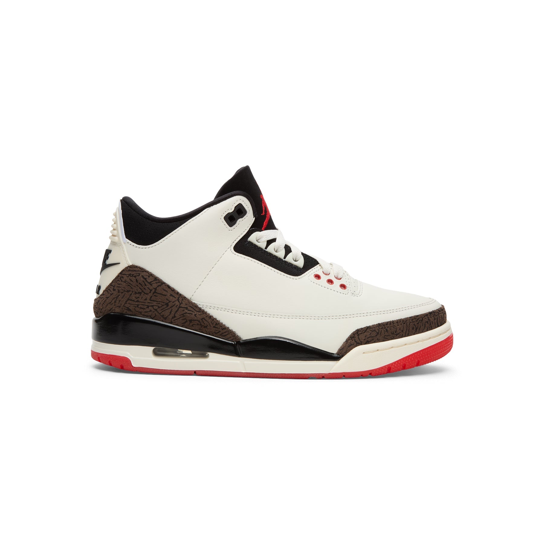 Air Jordan 3 Retro "World's Best Dad" GS (Sail/Black-University Red-Pale Ivory)
