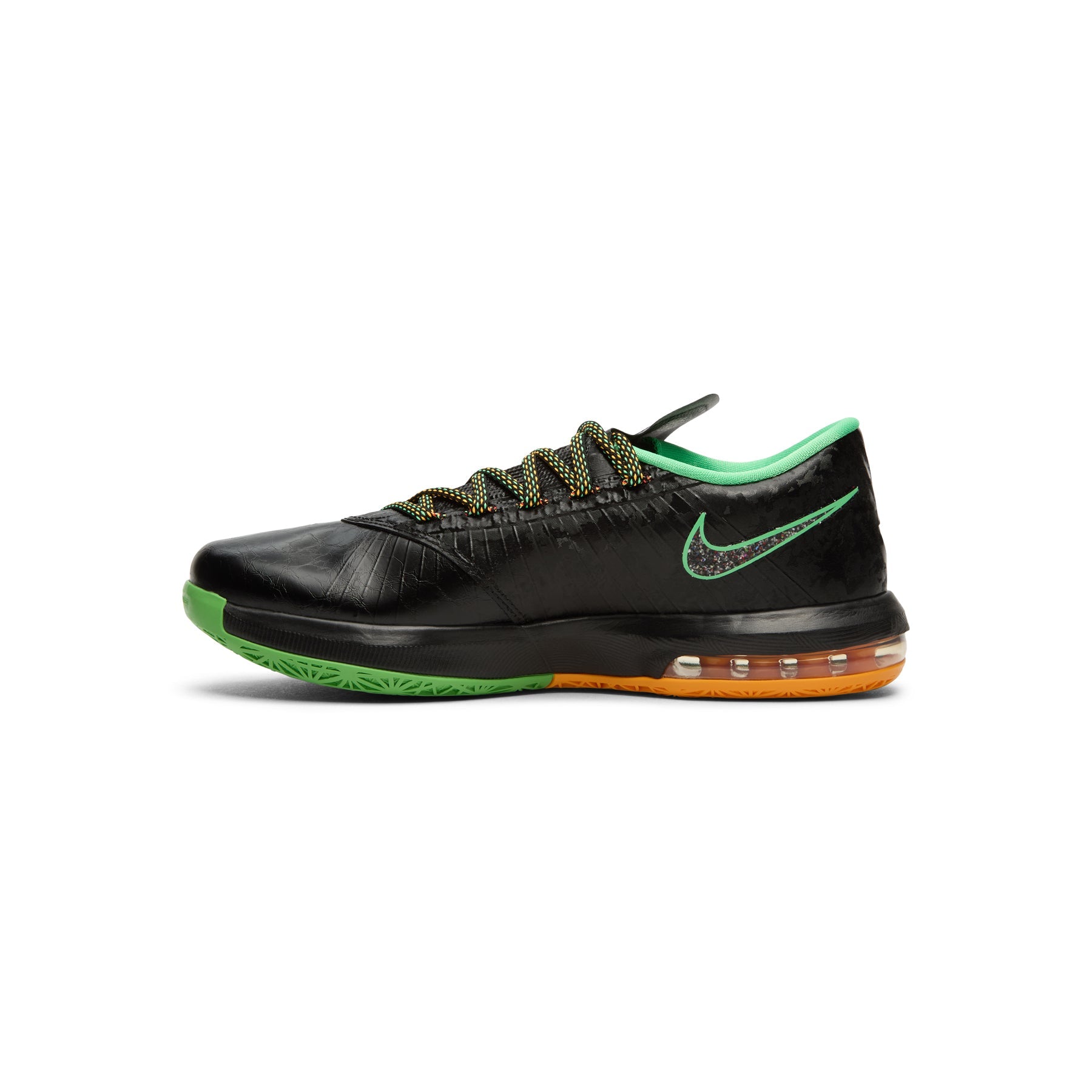 Nike KD 6 (Black/Multi-Color-Lt Lucid Green)