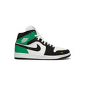 Air Jordan 1 Mid SE (Summit White/Black-Lucky Green)