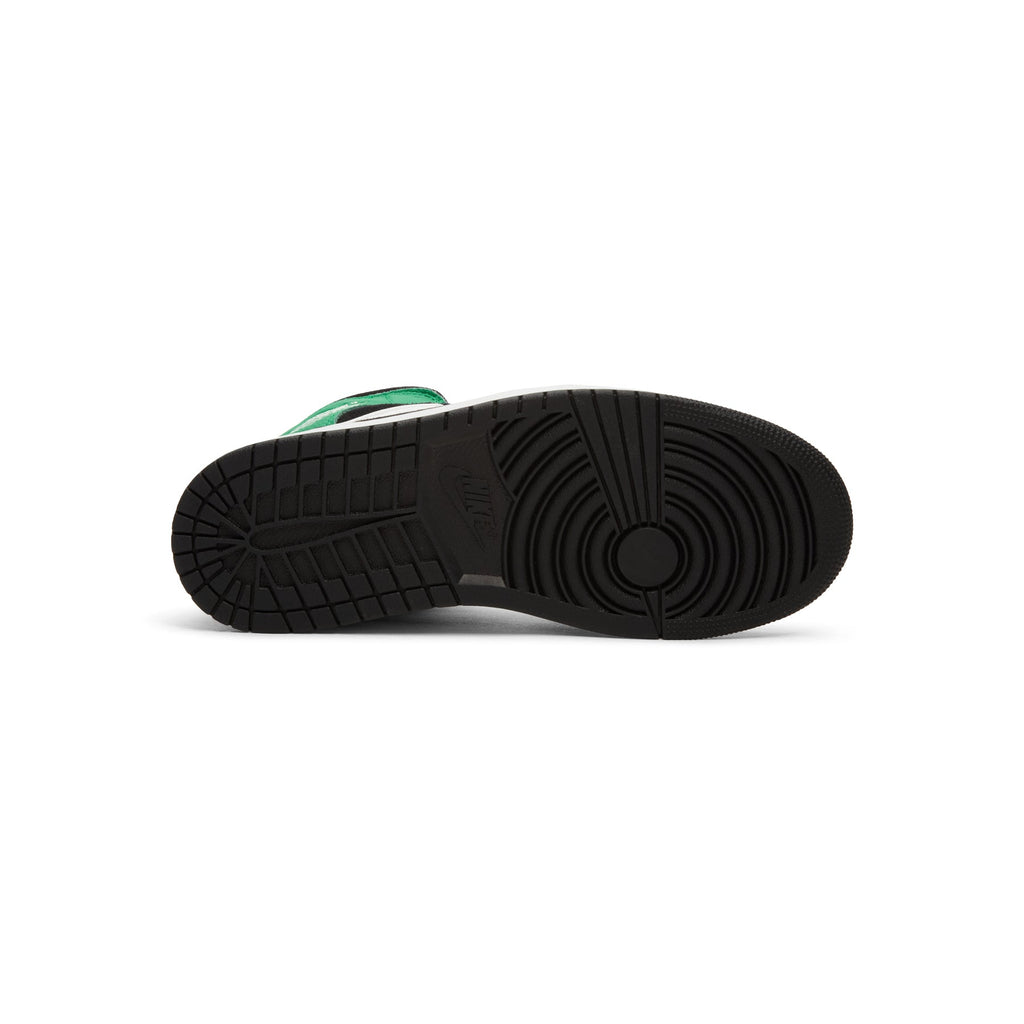 Air Jordan 1 Mid SE (Summit White/Black-Lucky Green)