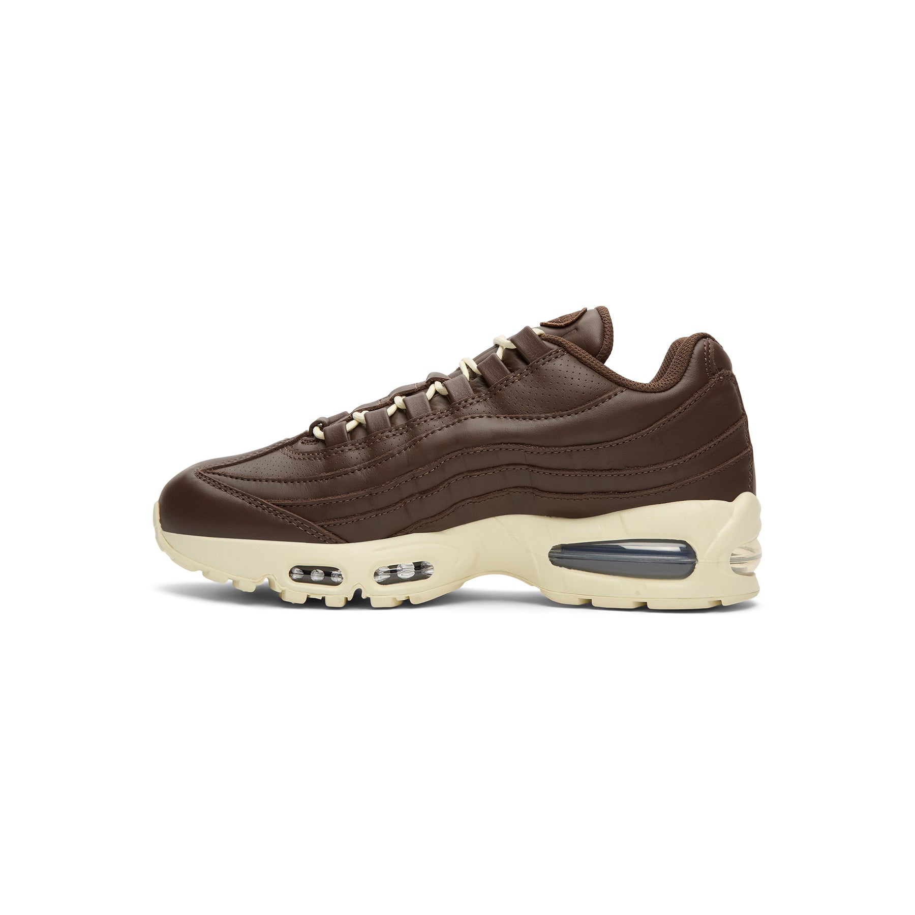 Nike Air Max 95 Big Bubble Leather (Baroque Brown/Coconut Milk-Baroque Brown)