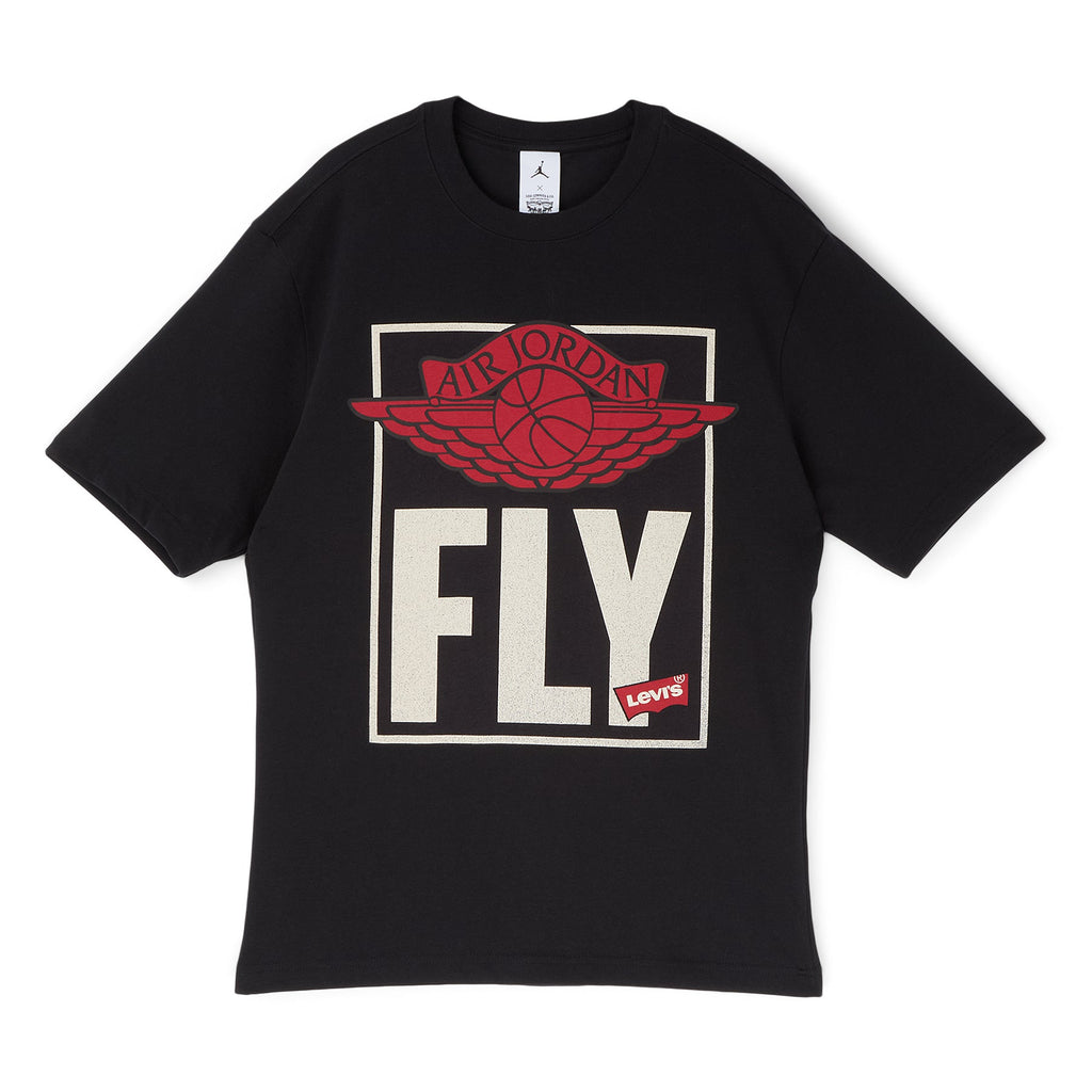 Air Jordan x Levi's Short-Sleeve T-Shirt (Black)