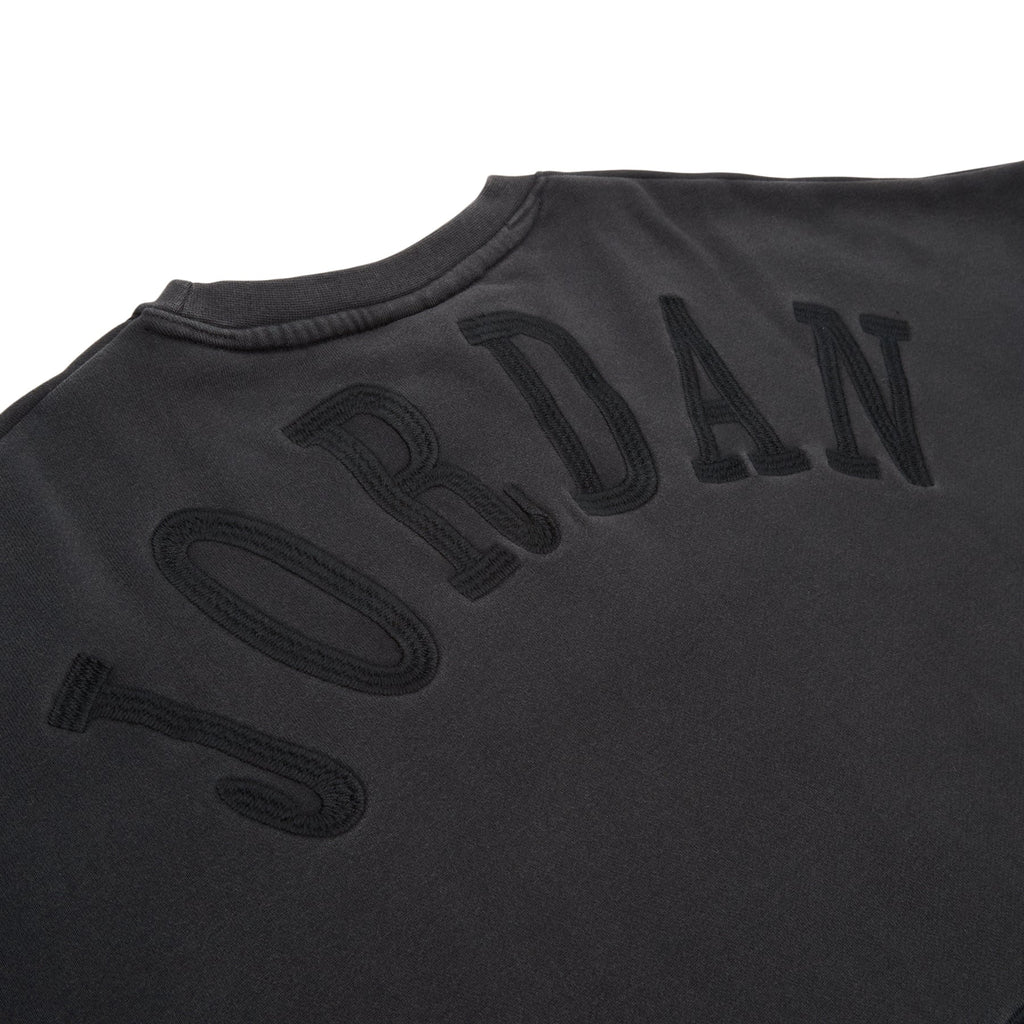 Air Jordan x IH Cropped Fleece Crew-Neck Sweatshirt (Black)