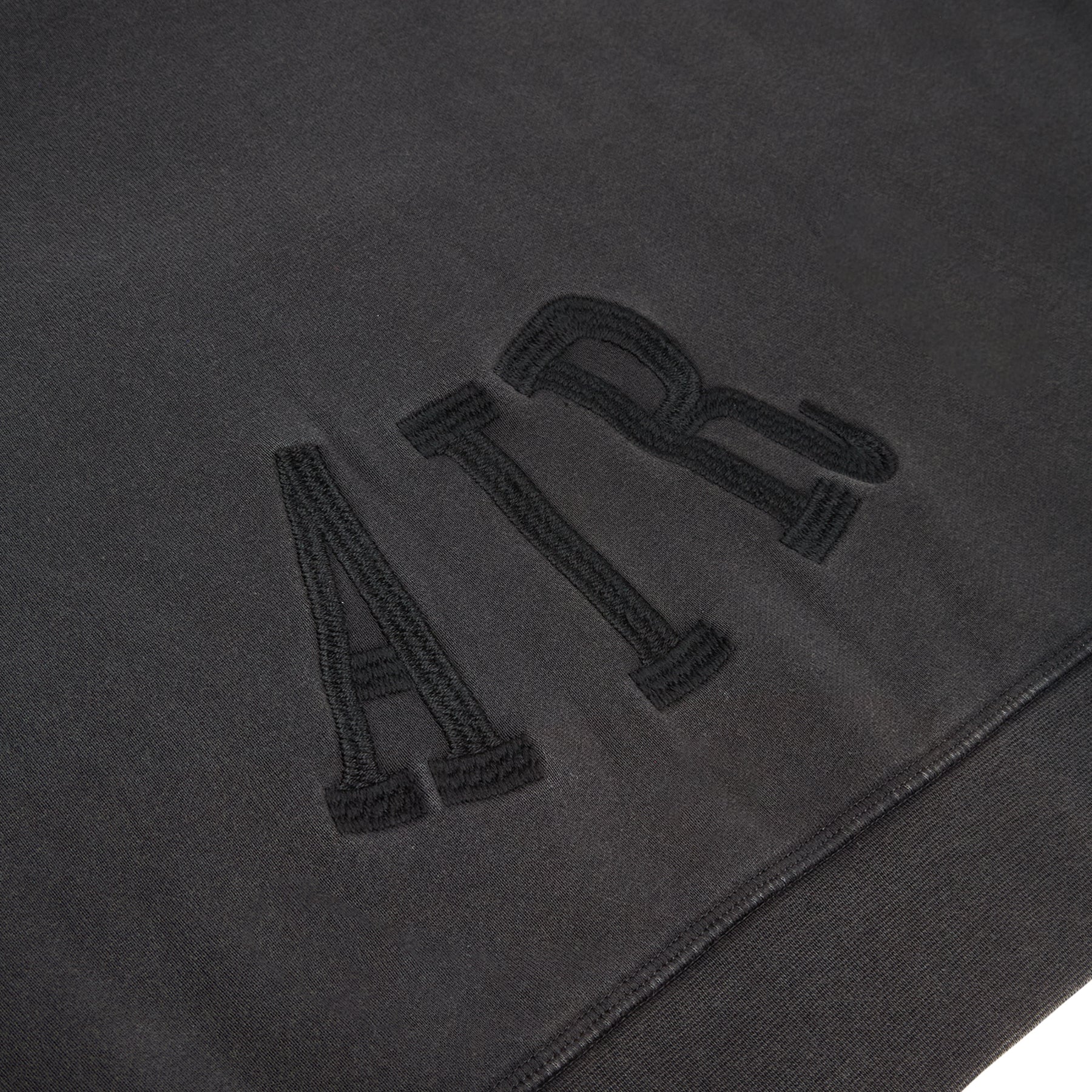 Air Jordan x IH Cropped Fleece Crew-Neck Sweatshirt (Black)