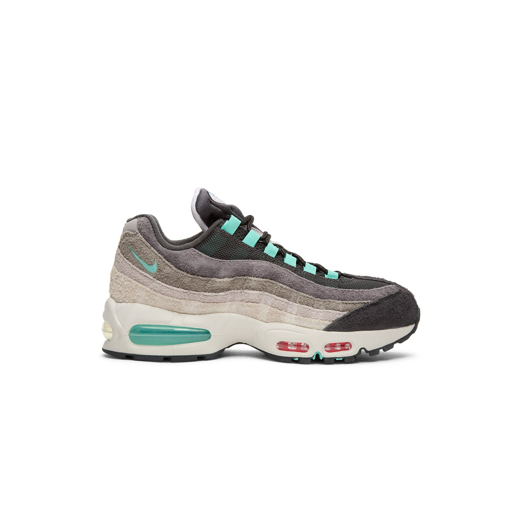 Nike Air Max 95 Big Bubble Premium (Hyper Turq/Volt-Solar Red)