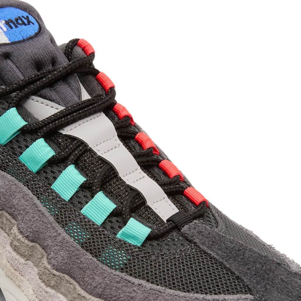 Nike Air Max 95 Big Bubble Premium (Hyper Turq/Volt-Solar Red)