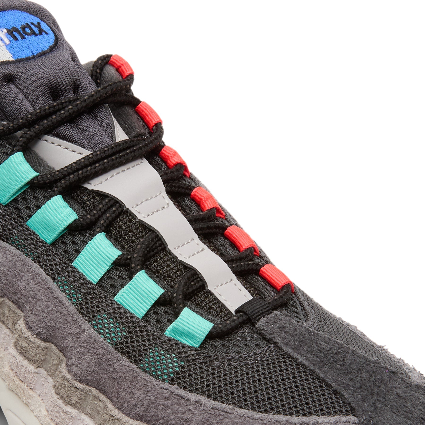 Nike Air Max 95 Big Bubble Premium (Hyper Turq/Volt-Solar Red)