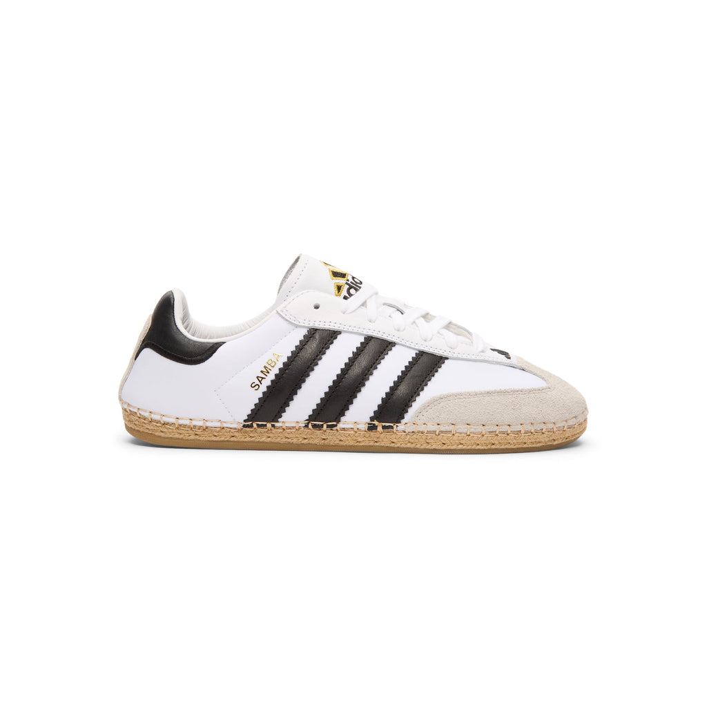 adidas Clot Samba Espadrille By Edc (Cloud White / Core Black / Cloud White)