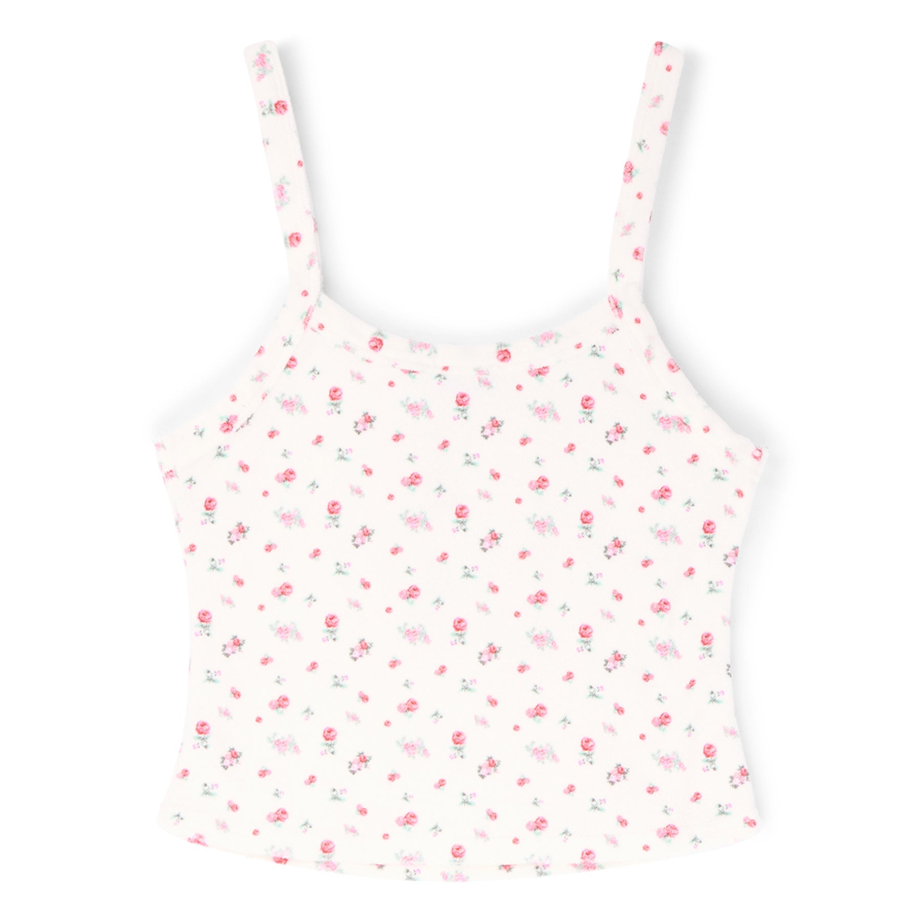 Danielle Guizio Dani Terry Tank (Ditsy floral)