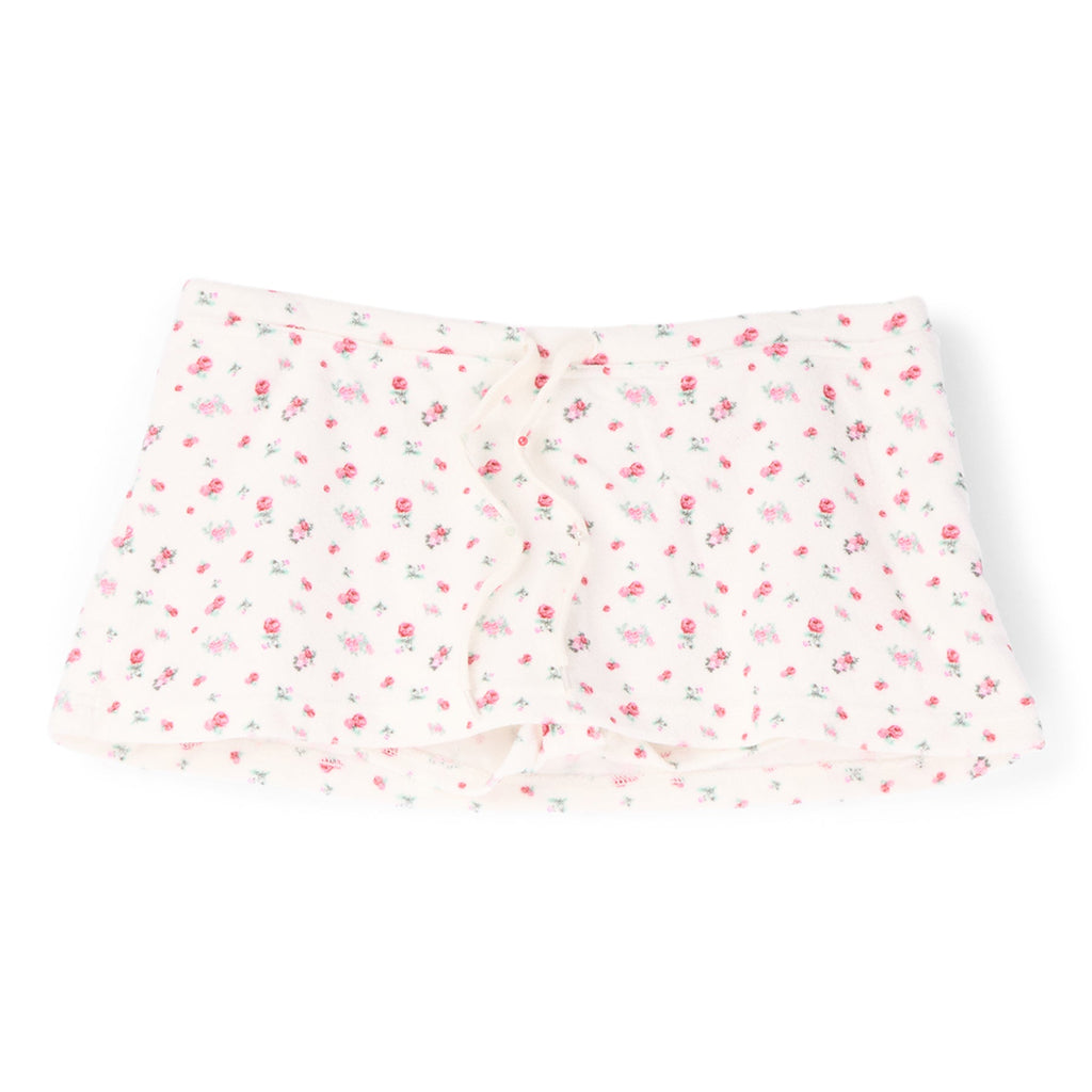 Danielle Guizio Dani Terry Mini Skort (Ditsy floral)