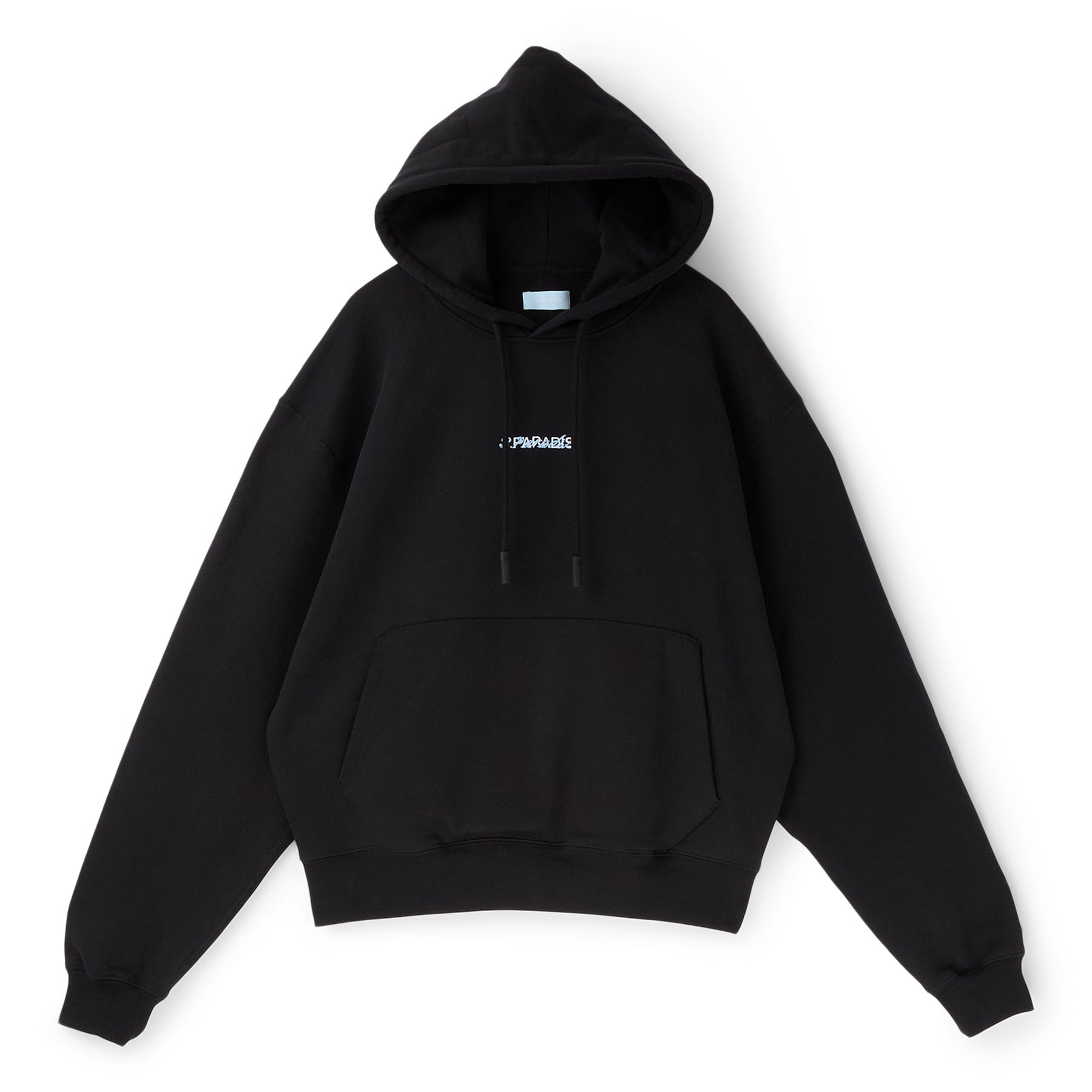 3.Paradis Double 3.Paradis Hooded Sweater (Trueblack)