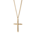 The Gold Cross Pendant - Essentials Collection