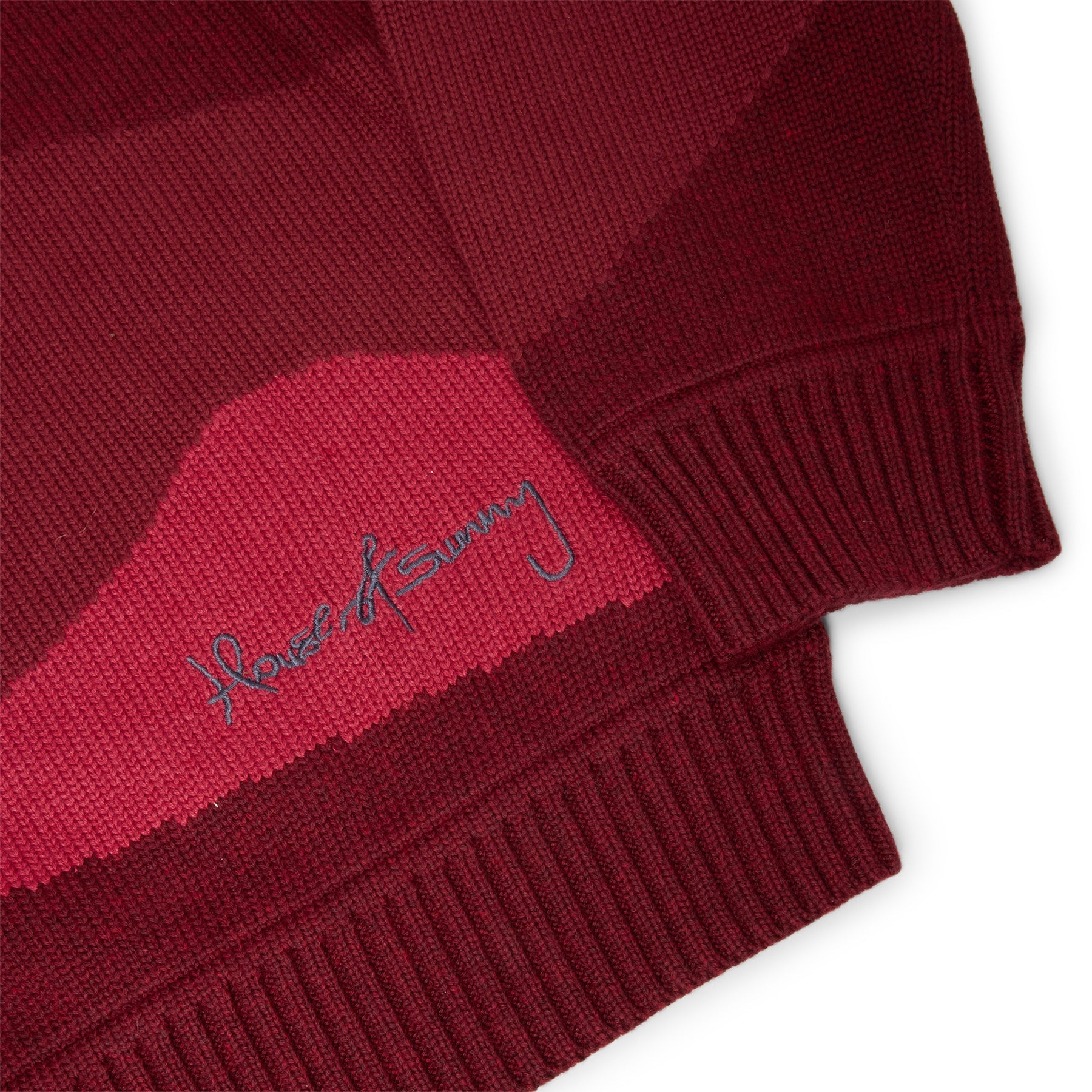 House of Sunny The Red Landscape Sweater (Ruby Red)