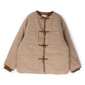 House of Sunny Retro Blanket Jacket (Blonde Multi)