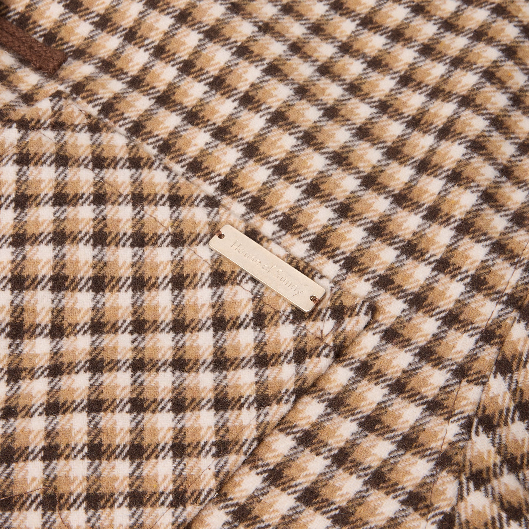 House of Sunny Retro Blanket Jacket (Blonde Multi)