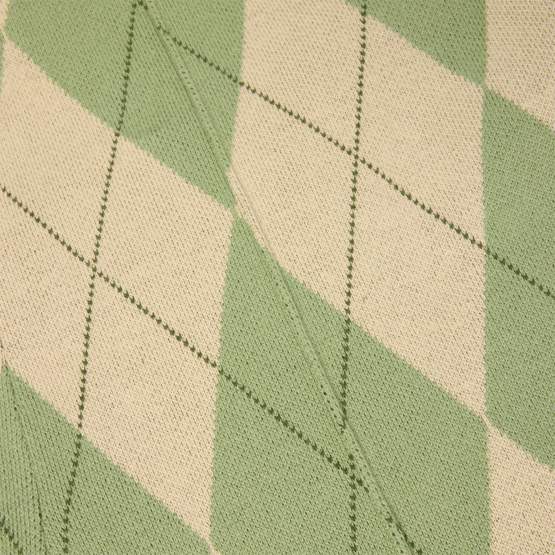 House of Sunny Argyle Lounge Pant (Matcha)