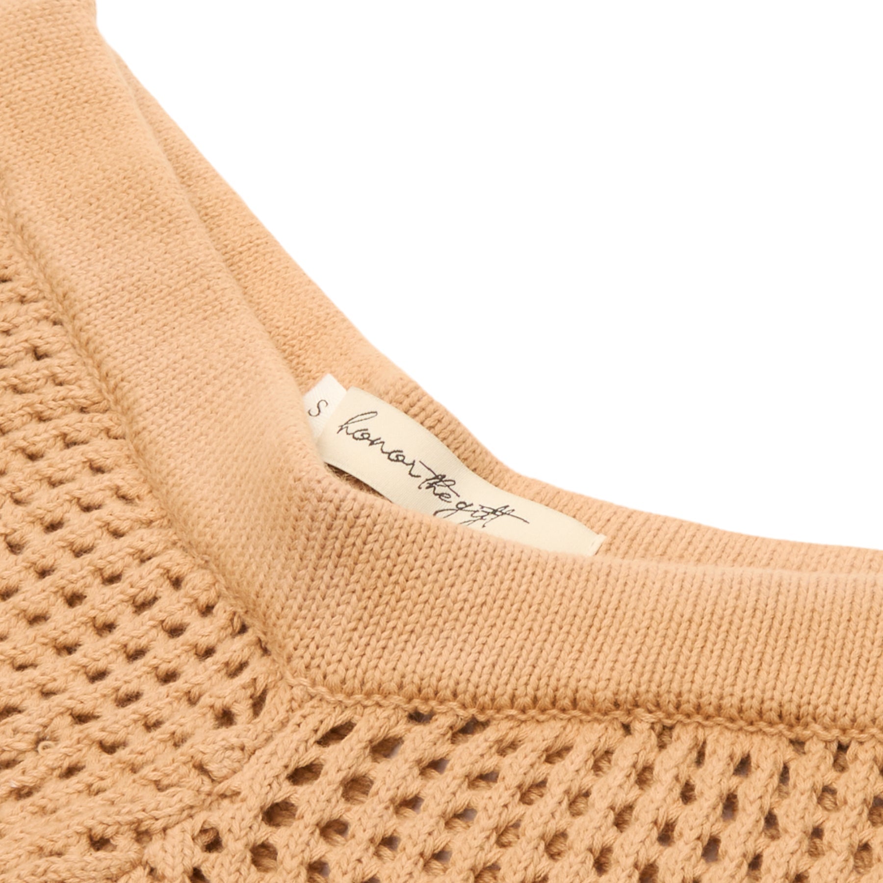 Honor The Gift B-Summer Crochet Ombre Pant (Tan)