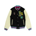 Ice Cream Dipped Varsity Jacket (Black)